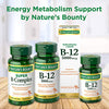 Vitamin B Complex by Nature's Bounty, Super B Complex Vitamins w/ Vitamin C for Immune Support & Folic Acid, 150 Tablets