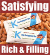 K The Ketogenic Bar - Chocolate Peanut Butter Keto Bars - High Fat, Low Carb. The Perfect Keto Protein Bars as a Keto Snack Food for Keto Diets. Paleo Friendly. 12 Pack K Bars