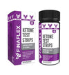 FINAFLEX Ketone Test Strips Urinalysis Testing, White, 7 Ounce