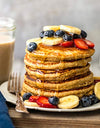 Keto Pancake & Waffle Mix by Flippin' Tasty | Large Fluffy, Gluten Free, Grain Free, Low Carb Pancakes | 2g Net Carbs per Serving of 2 | No Sugar Added | Diabetic & Keto Friendly | Makes 24 Pancakes