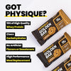 Chef Physique High Protein Bars – Healthy Whole Food Snacks Bar, Gluten Free, Fit Energy Snack Built with Whey Isolate & The Perfect Meal Replacement Foods – Chocolate Peanut Butter Crunch – 12 pack