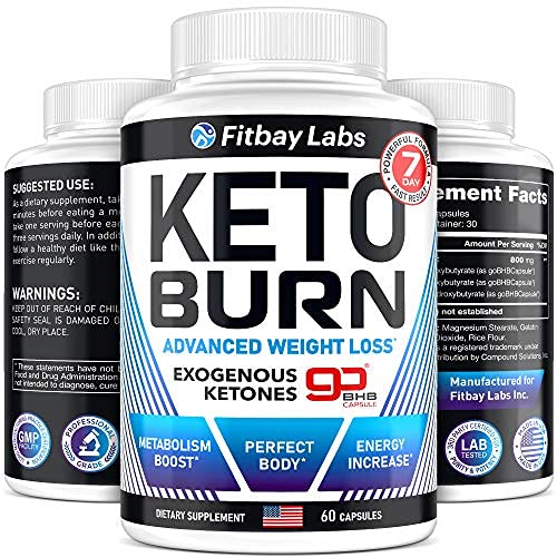 BHB Keto Pills - Exogenous Ketones Supplement - Keto Weight Loss Pills for Women & Men - Made in The USA - Go BHB Keto Diet Pills - Keto BHB Capsules for Weight Loss - Advanced Keto Fast Diet Pills