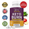 (3 Pack) Keto Advantage Keto Burn Pills Includes Apple Cider Vinegar goBHB Exogenous Ketones Advanced Ketogenic Supplement Ketosis Support for Men Women 180 Capsules