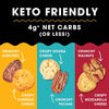 Hilo Life Keto Friendly Low Carb Snack Mix, Super Cheesy, Really Ranchy & Piece-A-Pizza, 6 Count 3 Flavor Variety Pack 8.88 Ounce