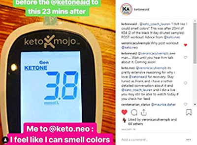 KetoneAid KE4 World's Strongest Ketone Ester Drink, 30g Exogenous D BHB. Not a Salt. Sugar Free, Caffeine Free. (12 Count)