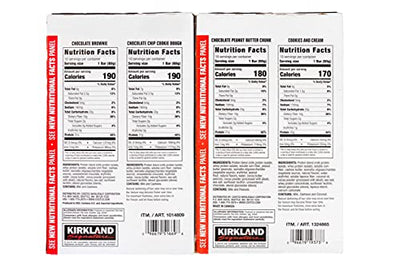 Kirkland Signature Protein bar energy variety pack, (Variety, 40 Count)