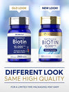 Biotin 10000mcg | 250 Fast Dissolve Tablets | Max Strength | Vegetarian, Non-GMO, Gluten Free Supplement | by Carlyle