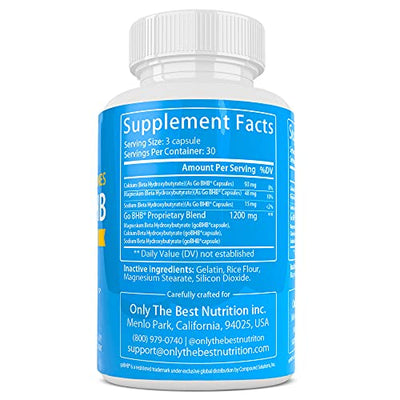Only The Best Keto Diet Pills for Women and Men - Utilize Fat for Energy & Focus, Keto BHB Salts for Ketosis, Keto Supplements with Exogenous Ketones, Supports Cravings and Metabolism - 30 Day Supply