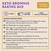 Highkey Keto Brownie Mix Blondie - Blondie Brownie Baking Mix - 9oz - Sugar Free Chocolate Brownies Low Carb Snacks Gluten Free Baking Mix for Healthy Diabetic Foods Snack for Ketogenic Paleo Grain Free Diet Food or Desserts