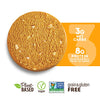 Lenny & Larry's Keto Cookie, Peanut Butter, Soft Baked, 8g Plant Protein, 3g Net Carbs, Vegan, Non-GMO, 1.6 Ounce Cookie (Pack of 12)