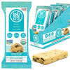 BHU Keto Bars - 2g Net Carbs, 1g Sugar - Organic Refrigerated Snacks made with Clean, Gluten Free Ingredients - 8 pack (Chocolate Chip Cookie Dough)