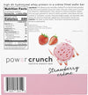 Power Crunch Whey Protein Bars, High Protein Snacks with Delicious Taste, Strawberry Cream, 1.4 Ounce (12 Count)