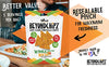 BeyondChipz Keto Tortilla Chips | Low Carb Protein Chips | 2g Net Carbs & 13g Pea Protein | Healthy All Natural Snack | Gluten Free | Grain Free - Salty Good Flavor, Single 5.3oz Bag