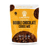 Lakanto Sugar Free Double Chocolate Cookie Mix - Sweetened with Monkfruit Sweetener, Gluten Free, Keto Diet Friendly, Vegan, Chocolate Chips, Dutched Cocoa, Almond Flour (12 Cookies)