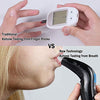 Ketone Breath Analyzer, Portable Ketone Breath Meter, Ketosis Testing Kit with 10 Mouthpieces for Ketogenic Diet Testing (Black)