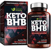 Keto BHB Exogenous Ketone Supplement - Beta Hydroxybutyrate Ketone Salt, Keto Pills - 60 Capsules