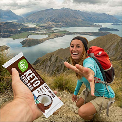 Go Raw Sprouted Keto Seed Bars, Nut Free, Cacao Coconut, 1.1 Ounce (Pack of 12)