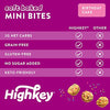 HighKey Soft Baked Birthday Cake Mini Bites - 6.65 oz Keto Muffins Gluten Free Muffins Healthy Snacks for Adults Sugar Free Snacks
