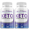 Ultrasonic Keto Pills Advanced Wight Management Supplement Pills (2 Pack)