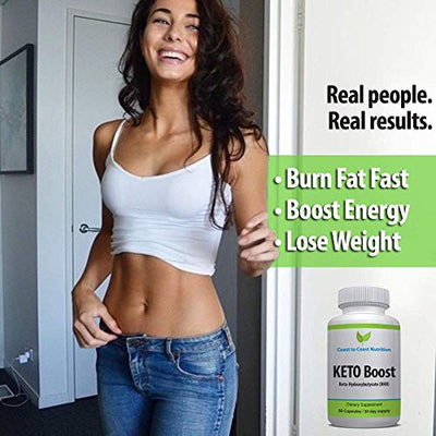 Keto Diet Pills for Weight Loss - Boost Energy and Increase Metabolism - Betahydroxybutyrate Go BHB Salts for Ketogenic Weightloss Supplement - 800 MG 60 Capsules