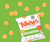 Whisps Parmesan & Cheddar All Natural Cheese Crisps - 2 Flavor Variety Pack - Great Tasting Healthy Snack - Keto Friendly - High Protein - Low Carb - Gluten & Sugar Free - 12 Pack (0.63oz Bags)