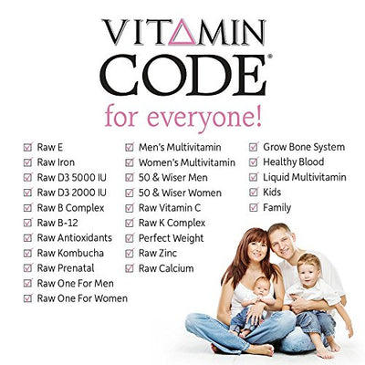 Garden of Life Multivitamin for Women 50 & Over, Vitamin Code Women 50 & Wiser Multi - 240 Capsules with Vitamins A, B, C, D3, E & K, CoQ10, Probiotics & Enzymes