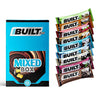 Built Bar 18 Pack Protein and Energy Bars - 100% Real Chocolate - High Protein, Whey and Fiber - Low Carb, Low Calorie, Low Sugar - Gluten Free (9 Flavor Mixed Box)