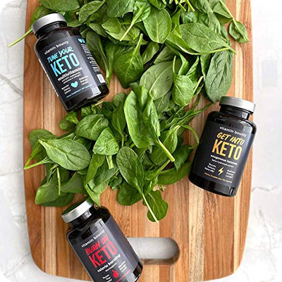 Keto Essentials Bundle - Get into Keto, Tune Your Keto & Burn on Keto - Vitamin Bounty