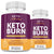 (2 Pack) Keto Advantage Keto Burn Pills, Keto Advantage Weight Management Support, 120 Capsules (2 Months Supply)