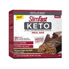 SlimFast Keto Meal Replacement Bar Whipped Triple Chocolate 1.48 oz 5 Bars per Pack (4 Boxes)