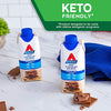 Atkins Gluten Free Protein-Rich Shake, Milk Chocolate Delight, Keto Friendly (Pack of 12)