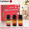 Christmas Essential Oils Blends Gift Set - Holiday Essential Oils Stocking Stuffers, Christmas Gifts for Women & Men, Holiday Scented Essential Oil w/ Christmas Morning, Holiday Spice & Candy Cane