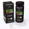 Ketone Strips - Perfect Ketogenic Supplement to Measure Ketones in Urine & Monitor Ketosis for Keto Diet, 125 Urinalysis Test Strips