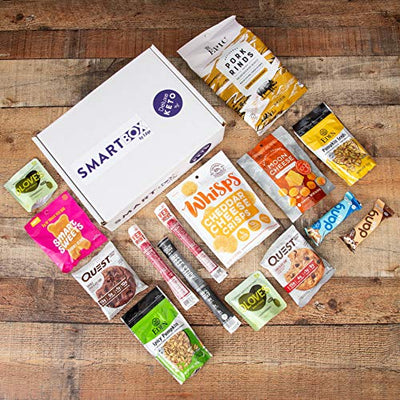 Keto Snack Box and Care Package | Low Carb and Keto Friendly Gift or Snack Set | Packed with Low Carb, Low Glycemic, and Diabetic Friendly Snacks for You or Your Loved Ones!
