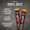Jack Link's Beef Sticks, Teriyaki, 0.92 Ounce (20 Count) - Protein Snack, Meat Stick with 6g of Protein, Made with Premium Beef, No Added MSG