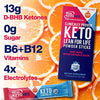 Real Ketones Prime D- Exogenous Keto D BHB + MCT + Electrolytes- Drink Mix Supplement Powder, 30 Packets- Orange Blast - for Rapid Ketosis