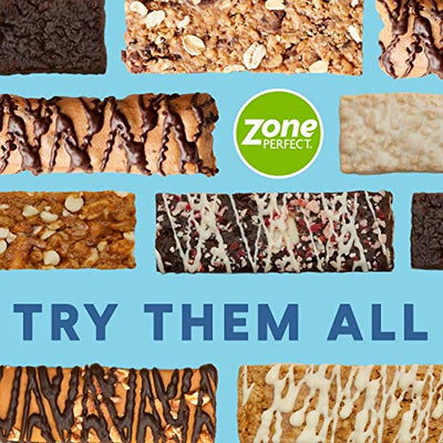 ZonePerfect Protein Bars, Oatmeal Chocolate Chunk, 10g of Protein, Nutrition Bars with Vitamins & Minerals, Great Taste Guaranteed, 20 Bars