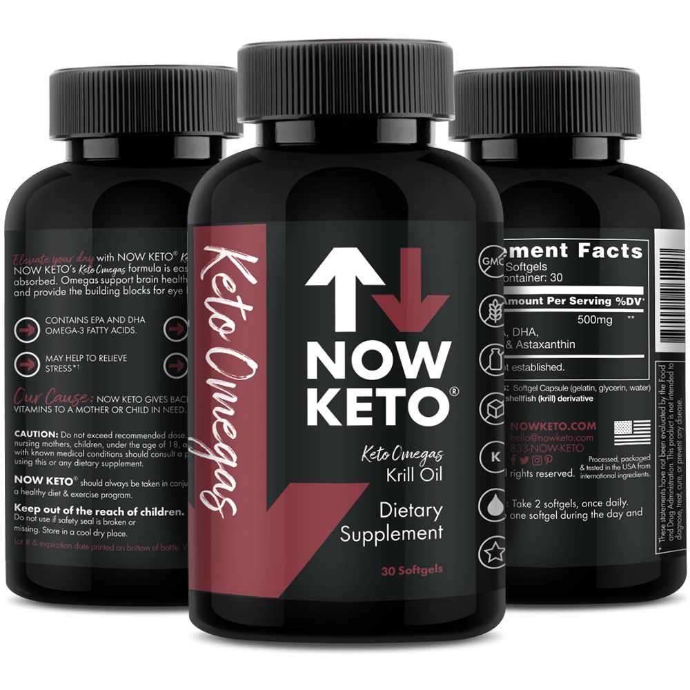 Keto Omegas Krill Oil with Omega-3s EPA