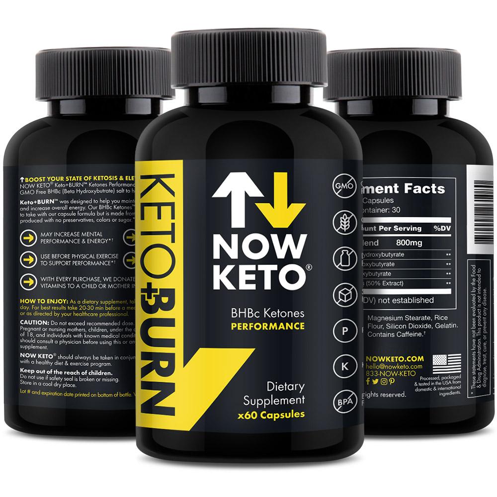 Keto +BURN BHB Ketone Capsules