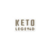 Keto Legend Bubble-free stickers
