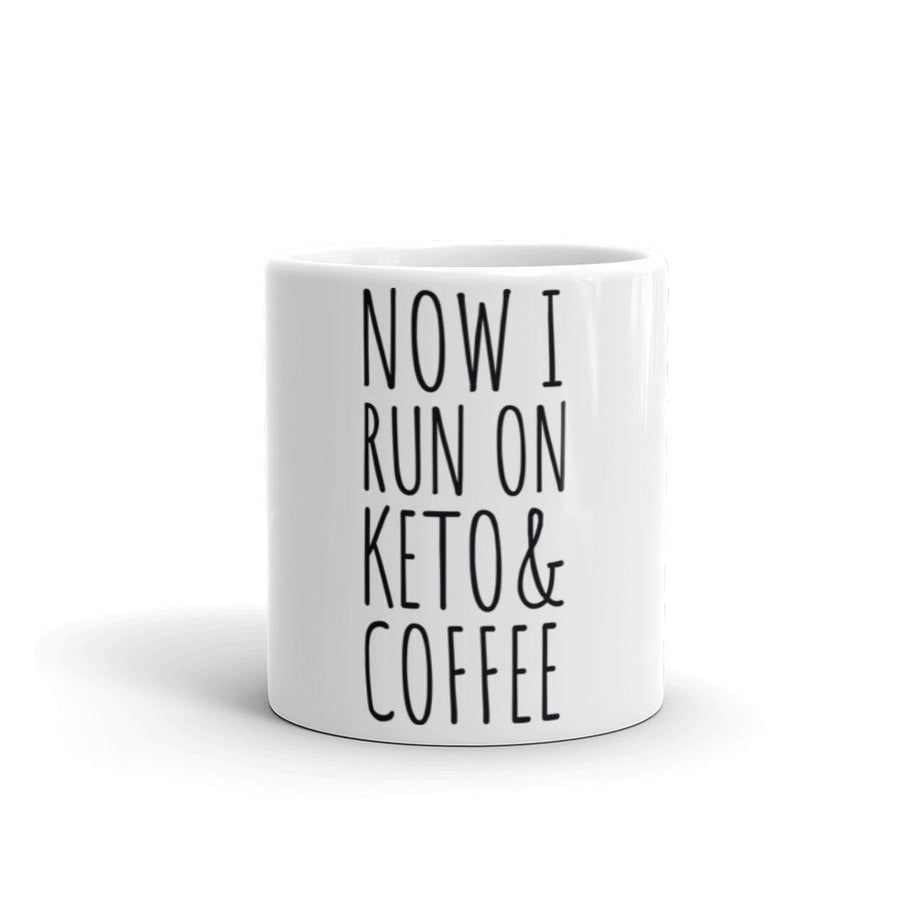 Now I Run on Coffee & Ketones Coffee Mug