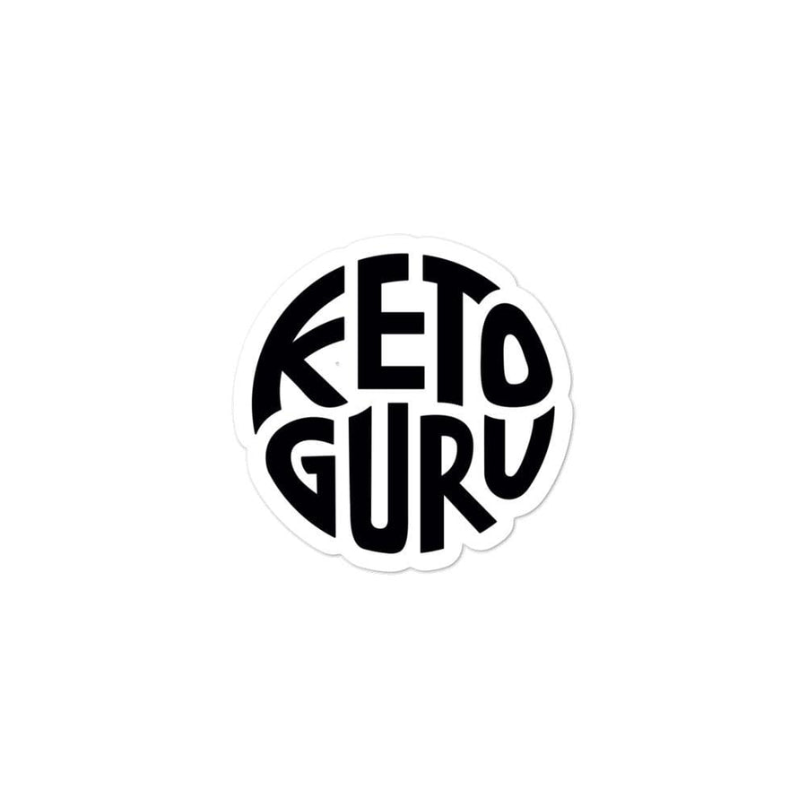 Keto Guru Bubble-free stickers