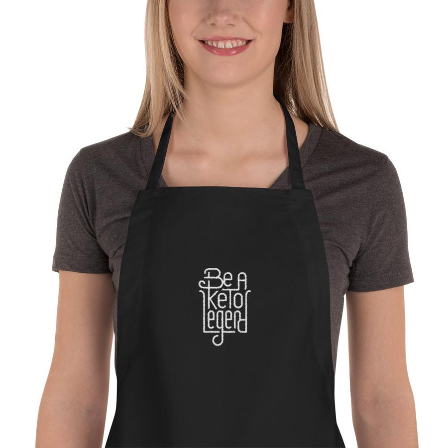 Keto Legend Embroidered Apron