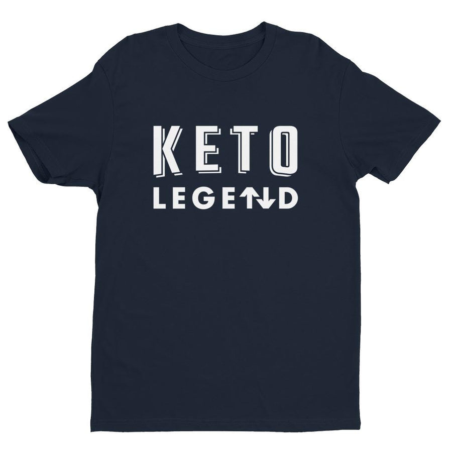 Mens Fitted Keto Legend Short Sleeve T-shirt