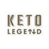 Keto Legend Bubble-free stickers