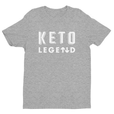 Mens Fitted Keto Legend Short Sleeve T-shirt