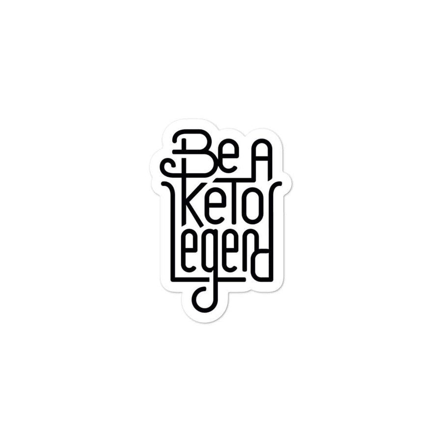 Keto Legend Bubble-free stickers